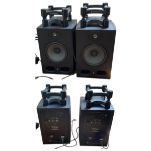 Monitores de estudio Focal Alpha 80 + Bases