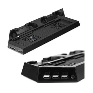 Base para PS4 Multifunción con Enfriamiento y Carga