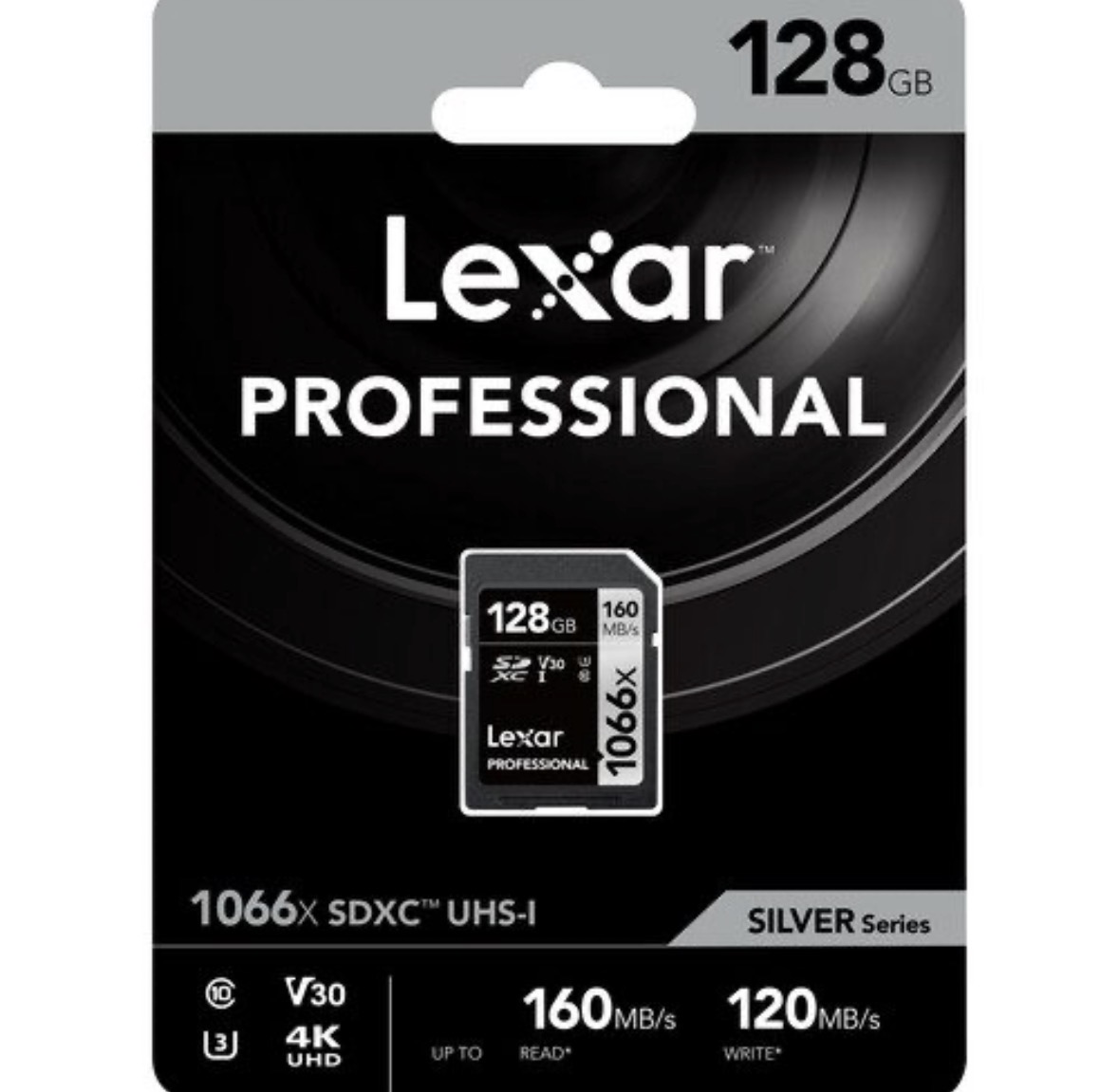 Tarjeta SD Lexar 128GB UHS-I V30 4K - Imagen 3