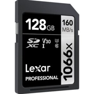 Tarjeta SD Lexar 128GB UHS-I V30 4K