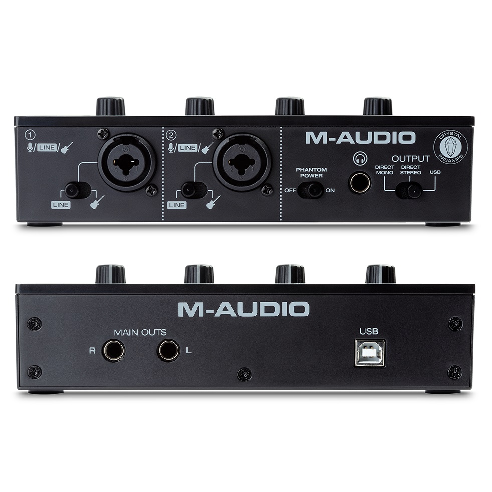 Interfaz de Audio USB M-Audio M-Track Duo - Imagen 2