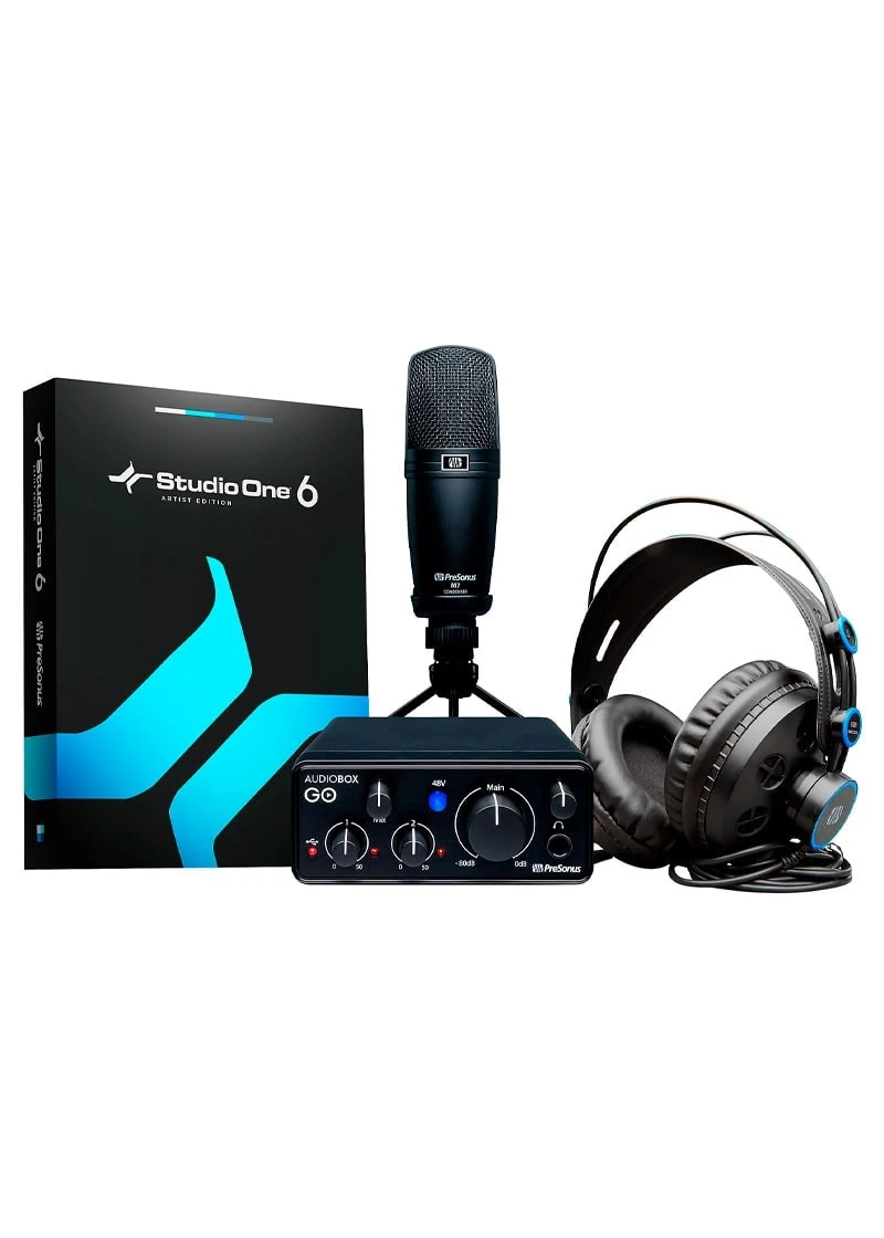 Kit de Grabación PreSonus AudioBox GO Creator